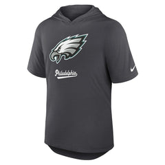 Philadelphia Eagles Tri-Blend Performance Hoodie T-Shirt - Anthracite sale