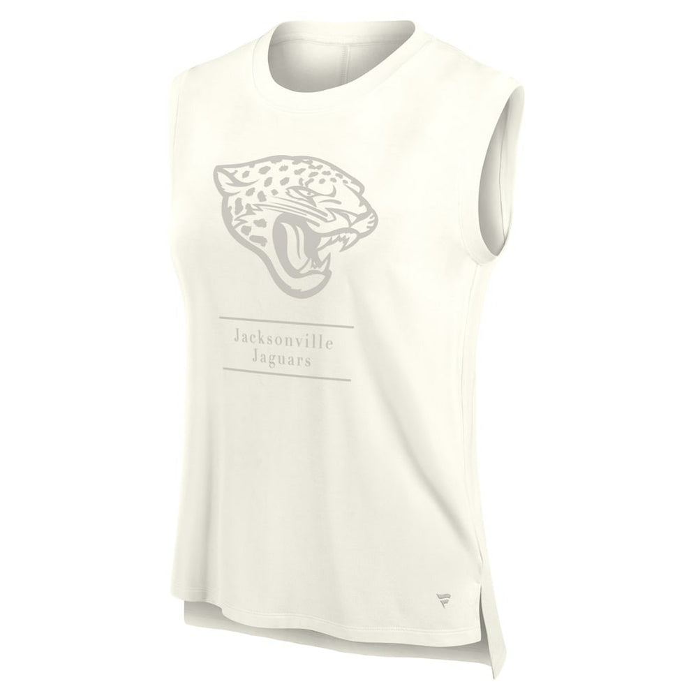 Jacksonville Jaguars Women's Studio Embrace Tank Top - Cream sale