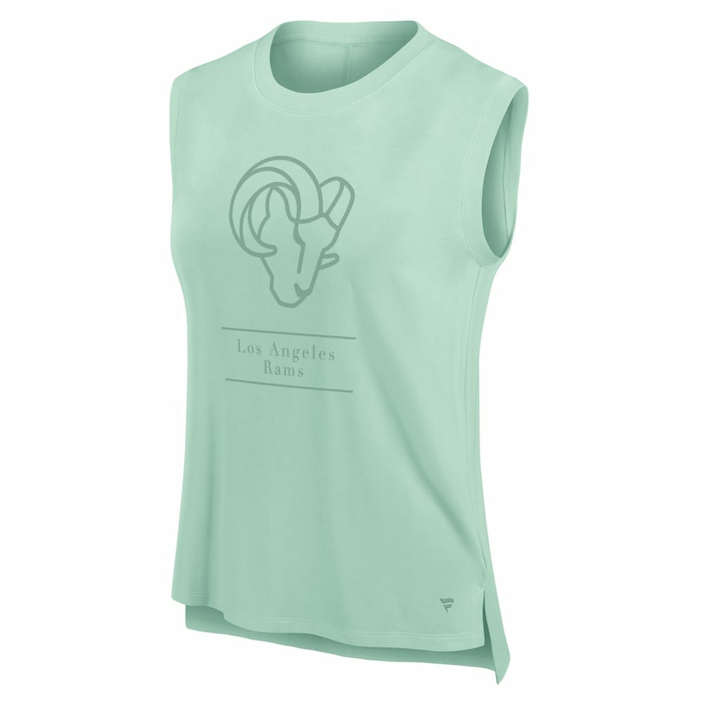 Los Angeles Rams Women's Studio Embrace Tank Top - Mint cheap
