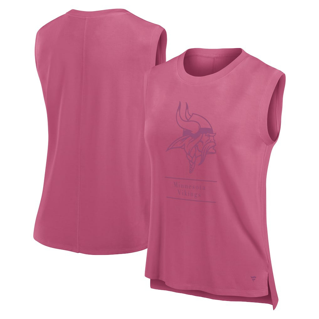 Minnesota Vikings Women's Studio Embrace Tank Top - Pink cheap