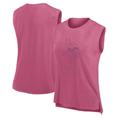 Minnesota Vikings Women's Studio Embrace Tank Top - Pink cheap