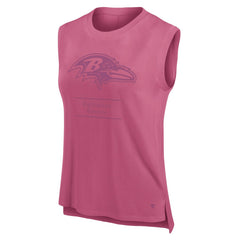 Baltimore Ravens Women's Studio Embrace Tank Top - Pink sale