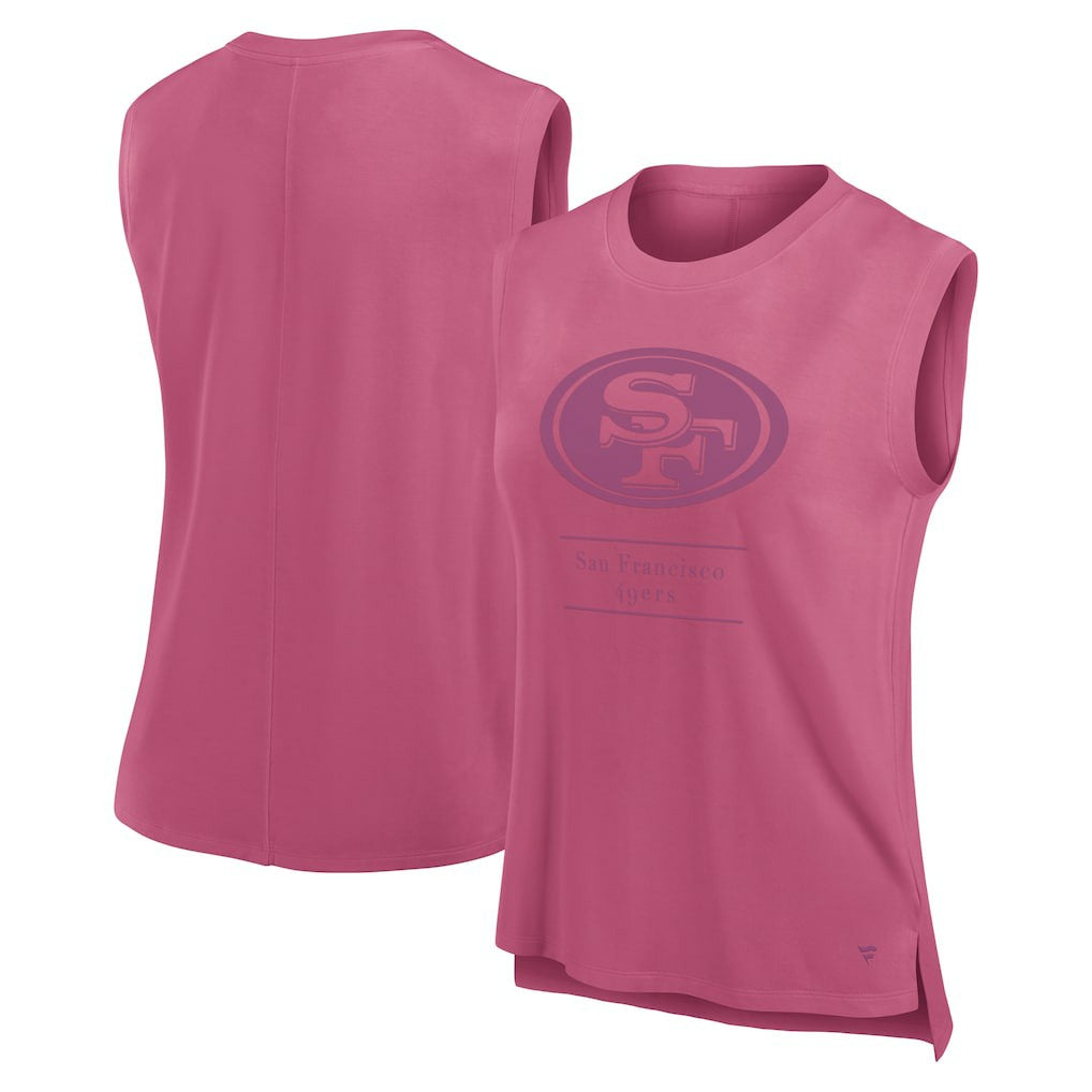 San Francisco 49ers Women's Studio Embrace Tank Top - Pink on sale