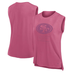 San Francisco 49ers Women's Studio Embrace Tank Top - Pink on sale