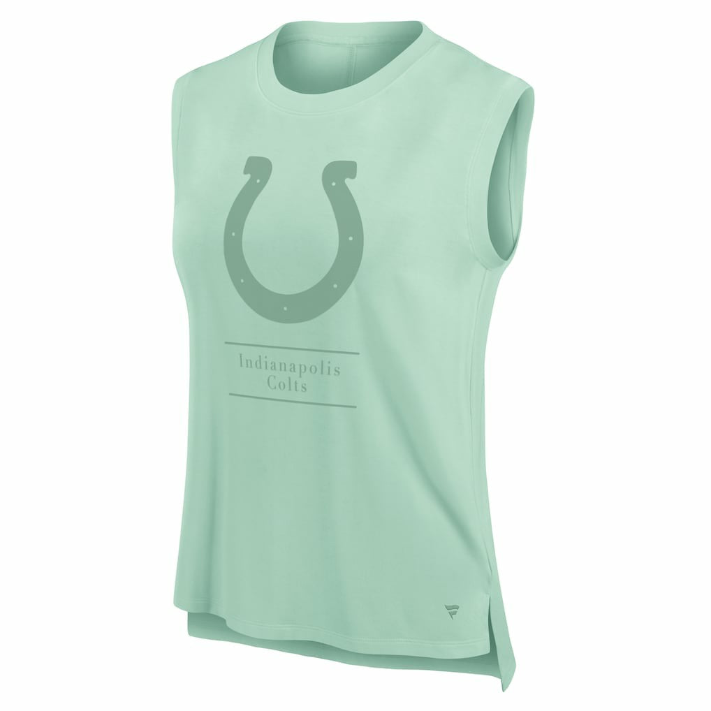 Indianapolis Colts Women's Studio Embrace Tank Top - Mint discount