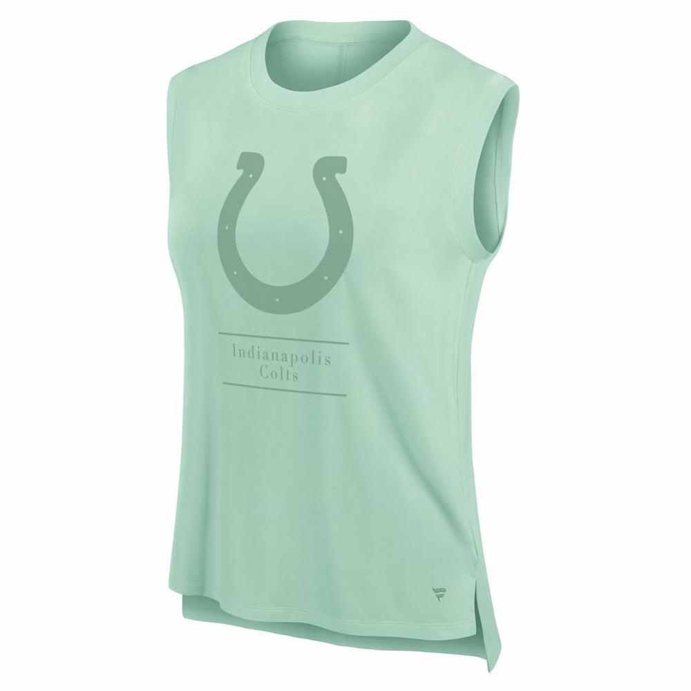 Indianapolis Colts Women's Studio Embrace Tank Top - Mint discount