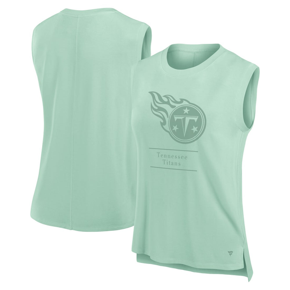 Tennessee Titans Women's Studio Embrace Tank Top - Mint for sale