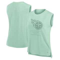 Tennessee Titans Women's Studio Embrace Tank Top - Mint for sale