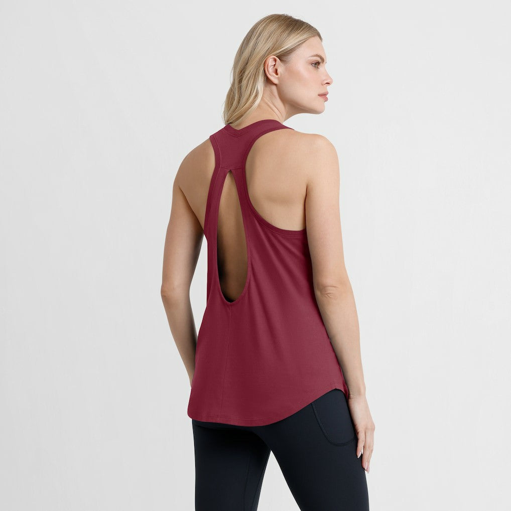 Washington Commanders Women's Iron Fan Tank Top - Burgundy discount