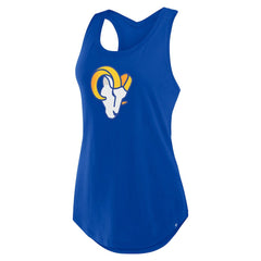 Los Angeles Rams Women's Iron Fan Tank Top - Royal online