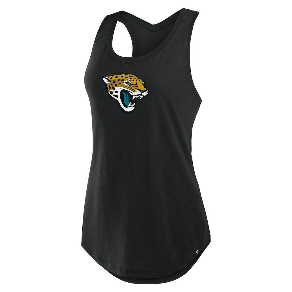 Jacksonville Jaguars Women's Iron Fan Tank Top - Black outlet