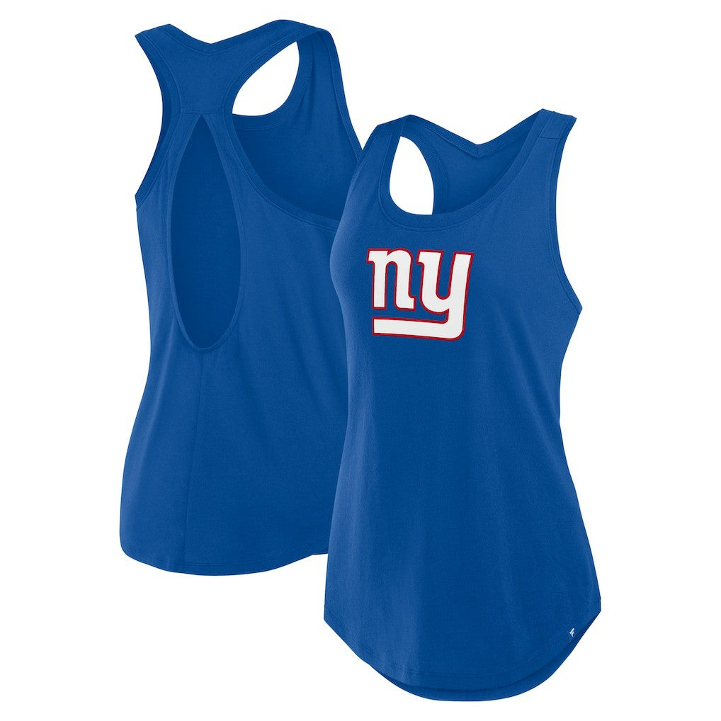 New York Giants Women's Iron Fan Tank Top - Royal for sale