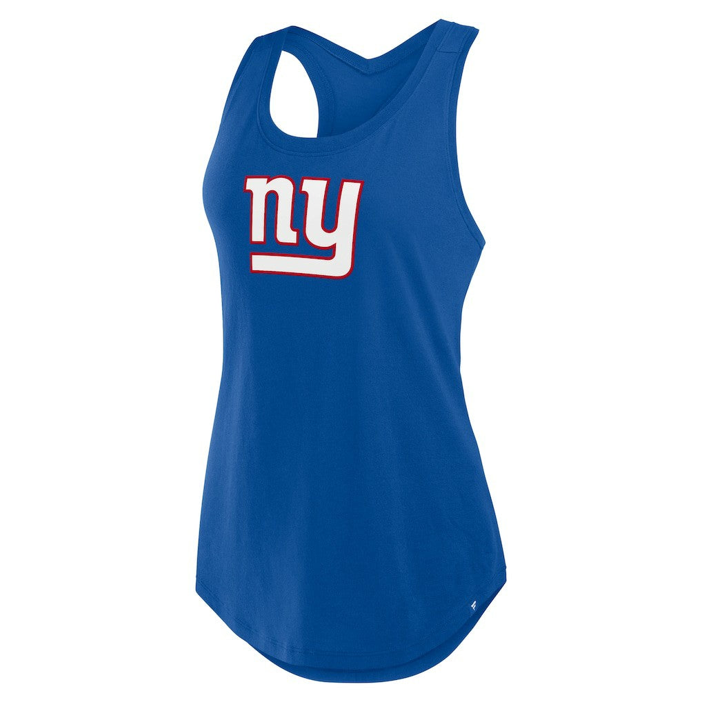 New York Giants Women's Iron Fan Tank Top - Royal for sale