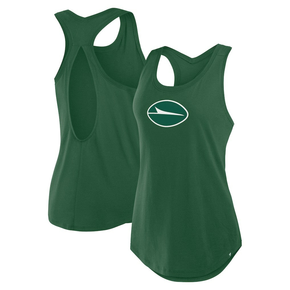 New York Jets Women's Iron Fan Tank Top - Green discount