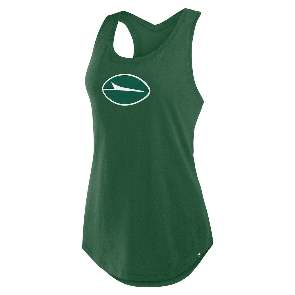 New York Jets Women's Iron Fan Tank Top - Green discount