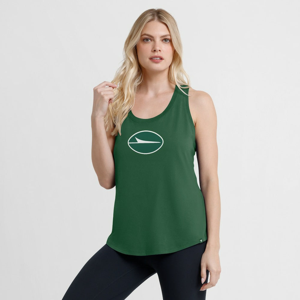 New York Jets Women's Iron Fan Tank Top - Green discount