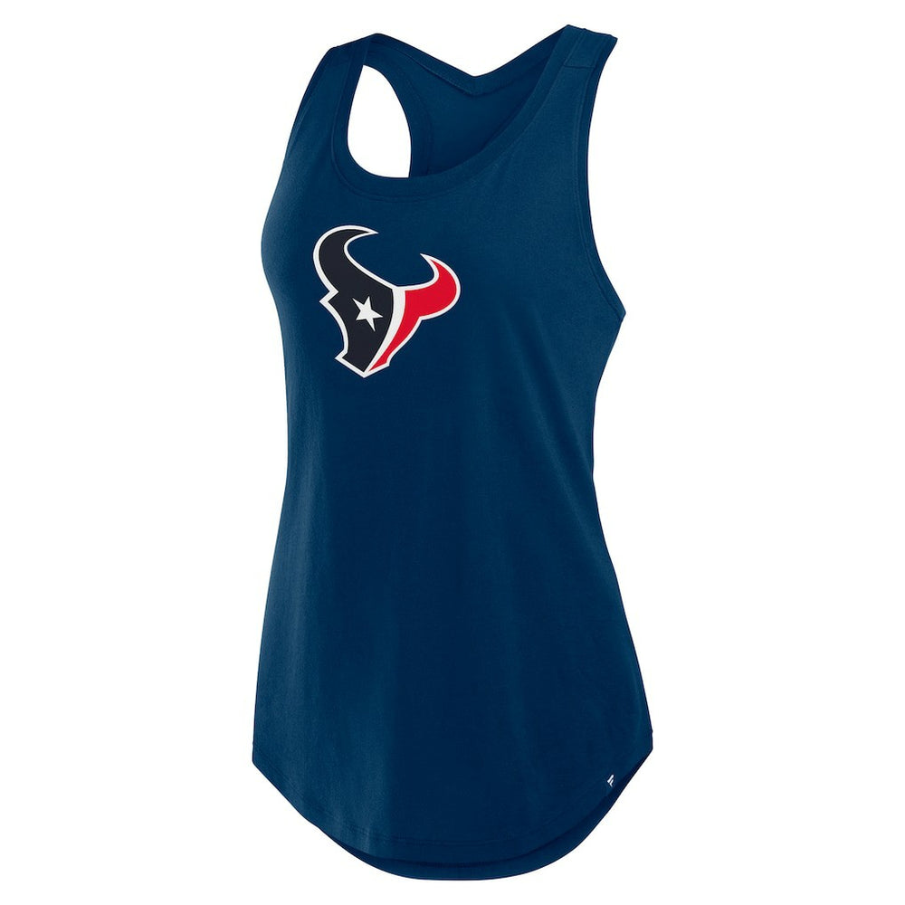 Houston Texans Women's Iron Fan Tank Top - Navy outlet