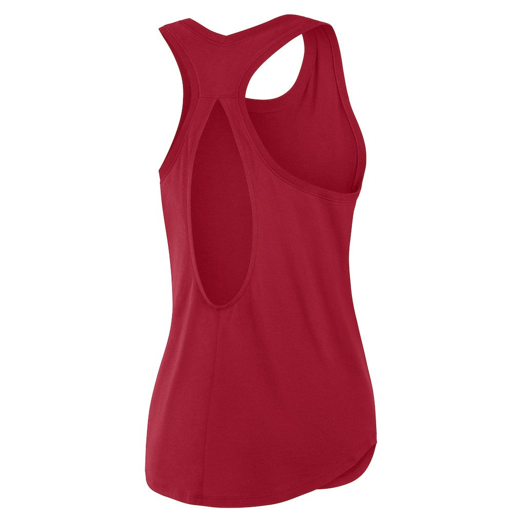 San Francisco 49ers Women's Iron Fan Tank Top - Scarlet cheap