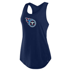 Tennessee Titans Women's Iron Fan Tank Top - Navy sale