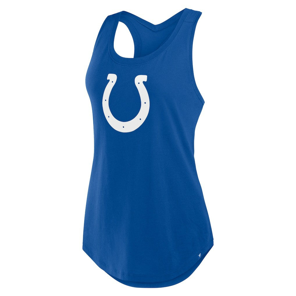 Indianapolis Colts Women's Iron Fan Tank Top - Royal outlet