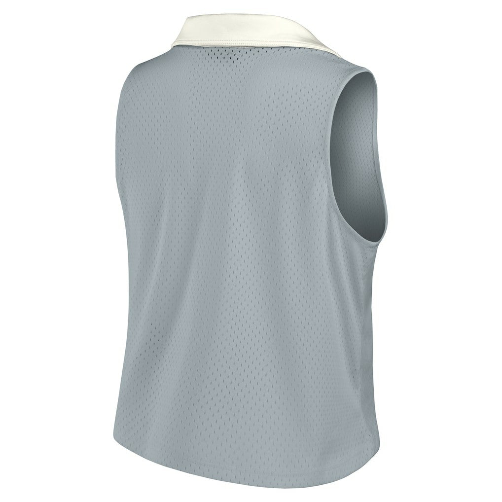 Philadelphia Eagles Women's Studio Wellness V-Neck Tank Top - Gray cheap