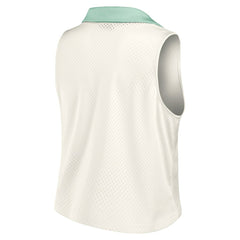 Dallas Cowboys Women's Studio Wellness V-Neck Tank Top - Cream discount