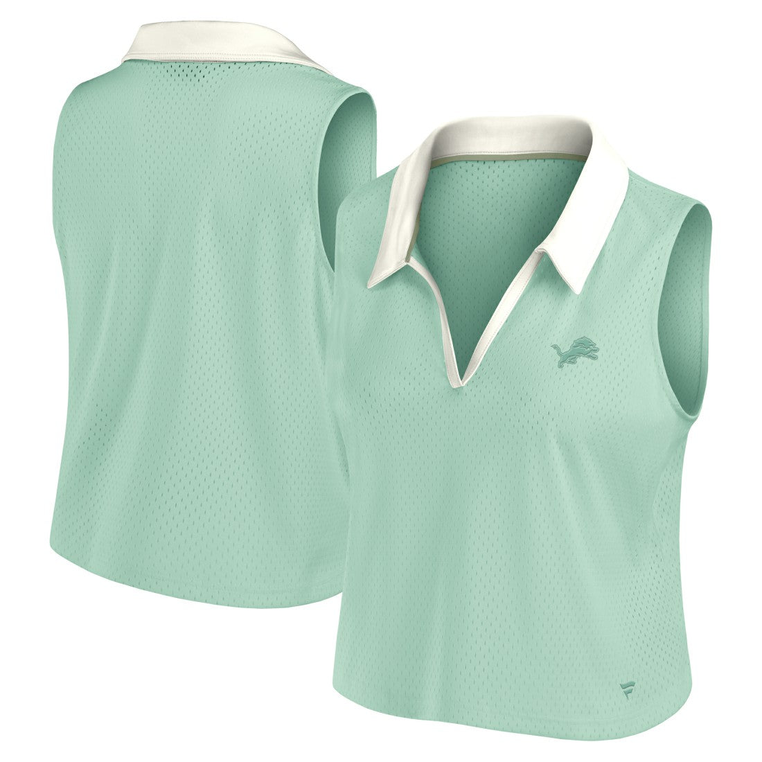 Detroit Lions Women's Studio Wellness V-Neck Tank Top - Mint outlet