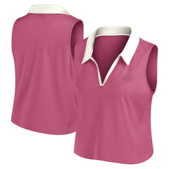 San Francisco 49ers Women's Studio Wellness V-Neck Tank Top - Pink discount