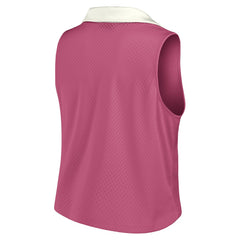 San Francisco 49ers Women's Studio Wellness V-Neck Tank Top - Pink discount