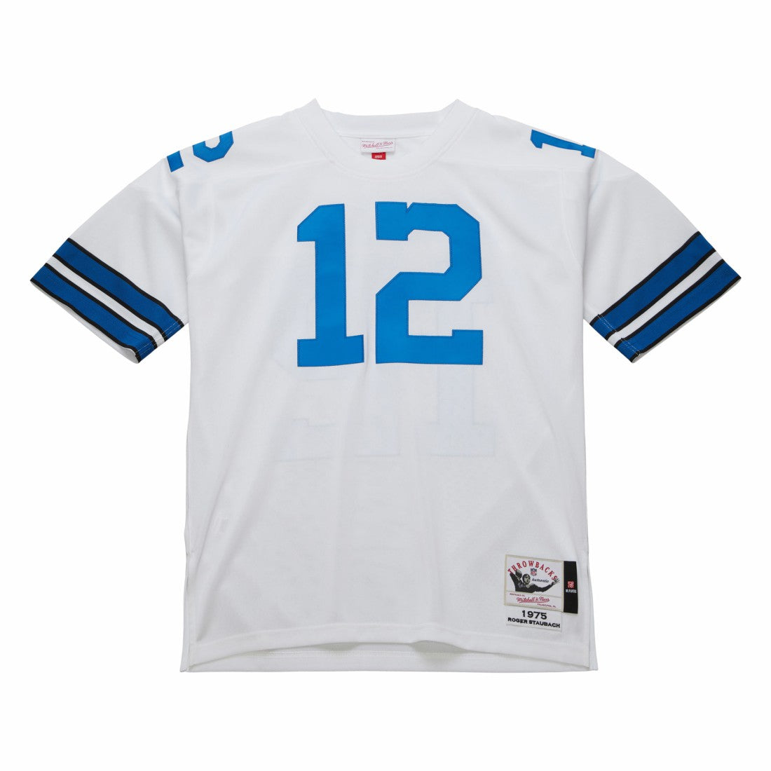 Roger Staubach Dallas Cowboys 1975 Authentic Throwback Retired Player Jersey - White cheap
