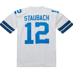 Roger Staubach Dallas Cowboys 1975 Authentic Throwback Retired Player Jersey - White cheap