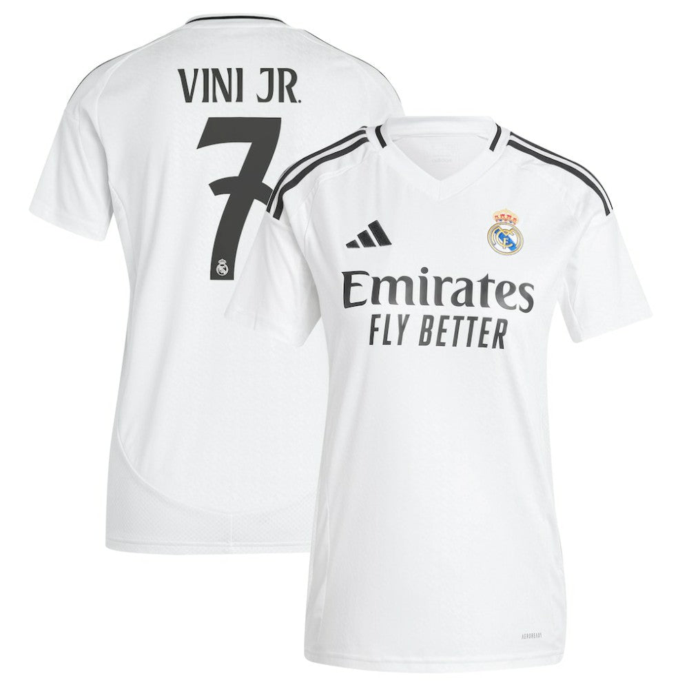 Vini Jr. Real Madrid Women's 2024/25 Home Replica Player Jersey - White online