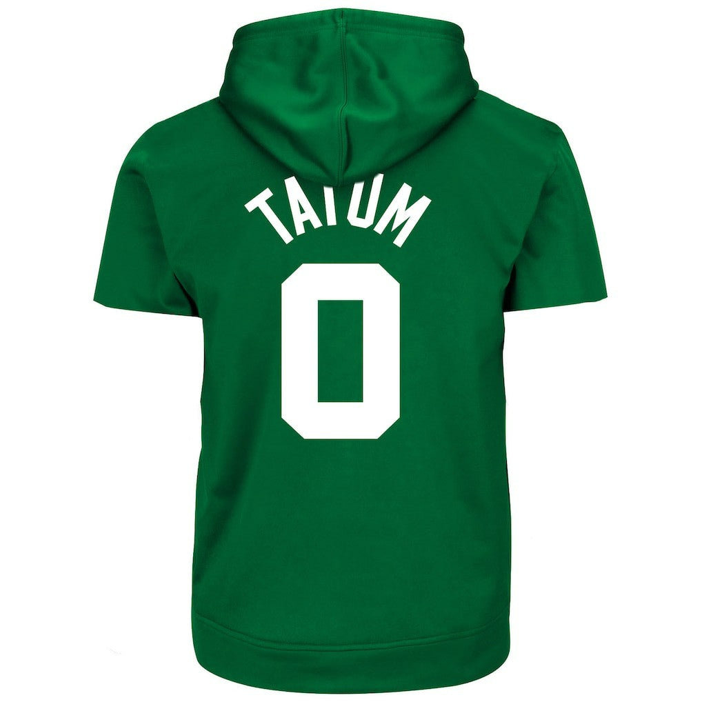 Jayson Tatum Boston Celtics Big & Tall Short Sleeve Hoodie - Kelly Green discount