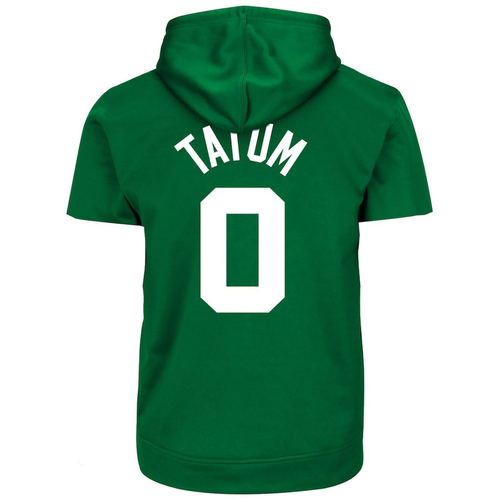 Jayson Tatum Boston Celtics Big & Tall Short Sleeve Hoodie - Kelly Green discount