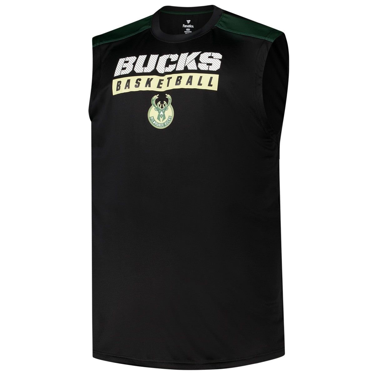 Giannis Antetokounmpo Milwaukee Bucks Profile Big & Tall Player Muscle Tank - Black for sale