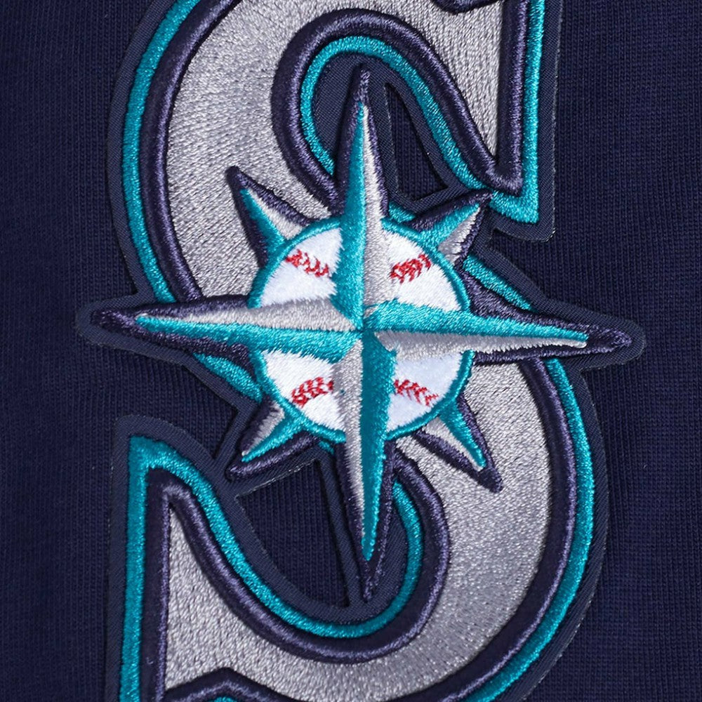 Seattle Mariners Pro Standard Turn It Up Dropped Shoulder T-Shirt Navy