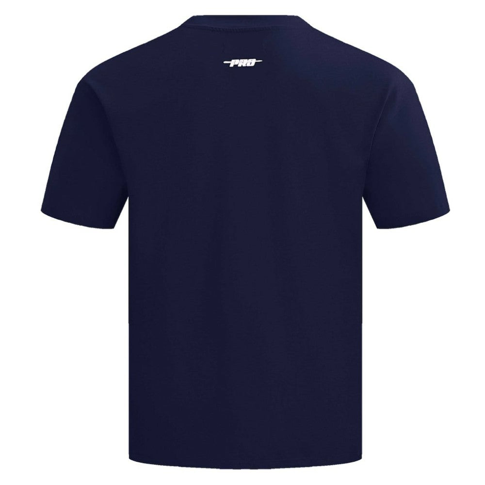Tampa Bay Rays Pro Standard Turn It Up Dropped Shoulder T-Shirt Navy