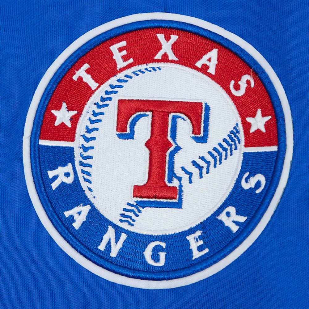 Texas Rangers Pro Standard Turn It Up Dropped Shoulder T-Shirt Royal