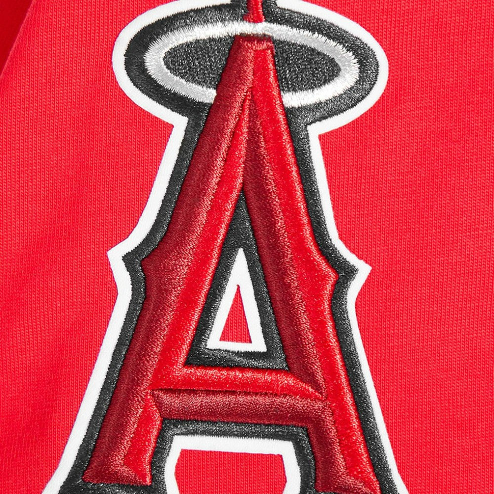 Los Angeles Angels Pro Standard Turn It Up Dropped Shoulder T-Shirt Red