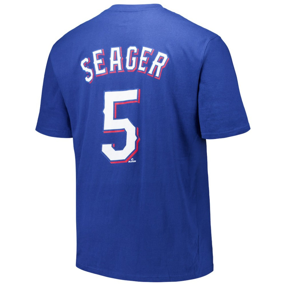 Corey Seager Texas Rangers Big & Tall Name & Number T-Shirt Royal