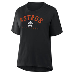 Houston Astros Women's Relaxed Fit Legacy T-Shirt Black