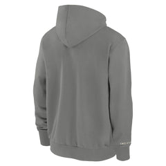 New York Mets Authentic Collection Travel Performance Full-Zip Hoodie Charcoal