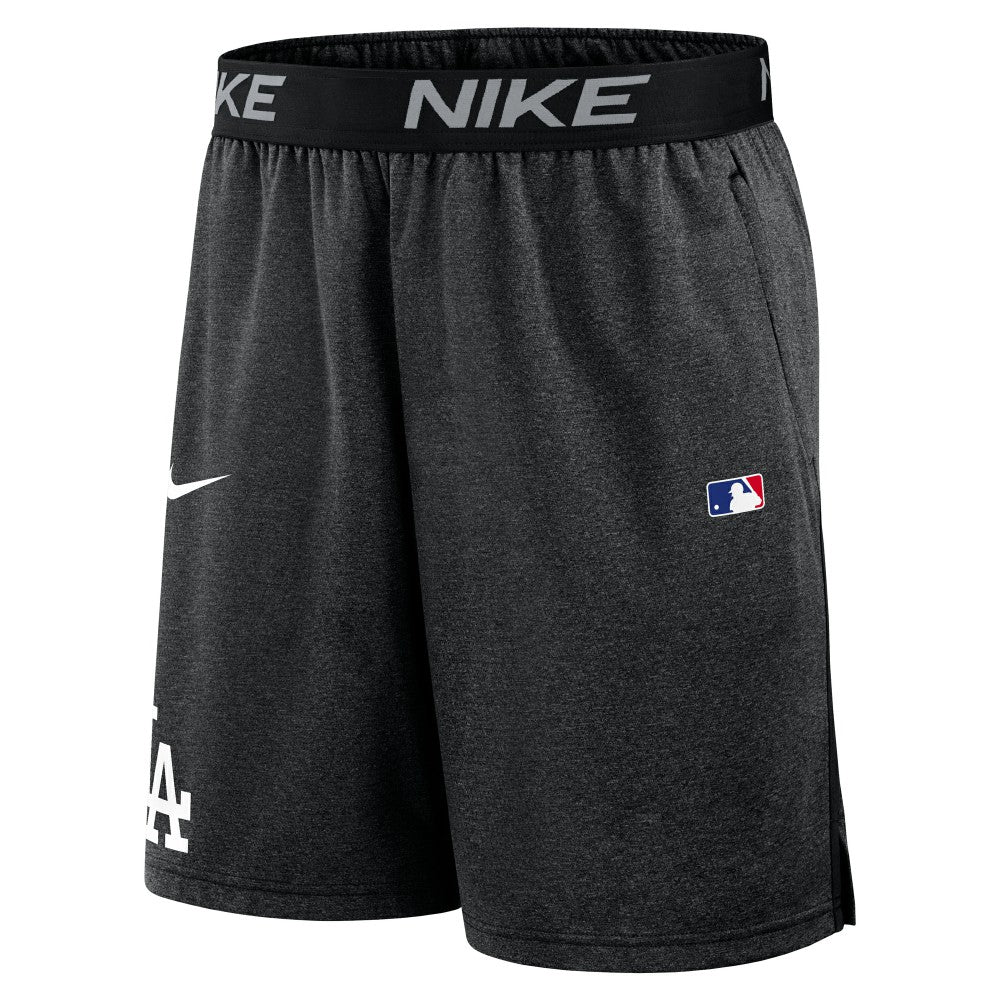 Los Angeles Dodgers Authentic Collection Performance Knit Shorts Black