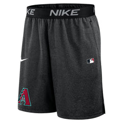 Arizona Diamondbacks Authentic Collection Performance Knit Shorts Black