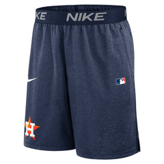 Houston Astros Authentic Collection Performance Knit Shorts Navy
