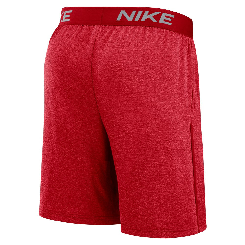 Los Angeles Angels Authentic Collection Performance Knit Shorts Red