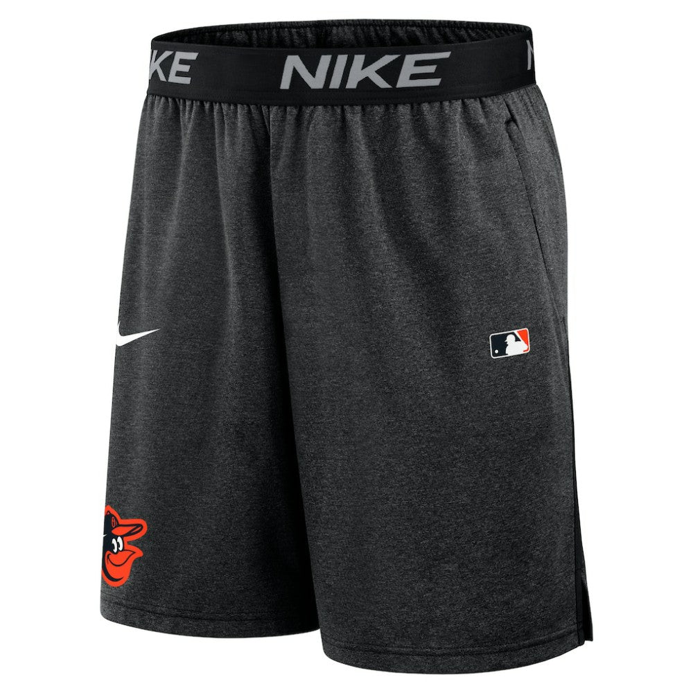 Baltimore Orioles Authentic Collection Performance Knit Shorts Black