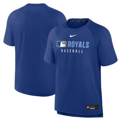 Kansas City Royals Authentic Collection Pregame Raglan Dri-FIT T-Shirt Royal
