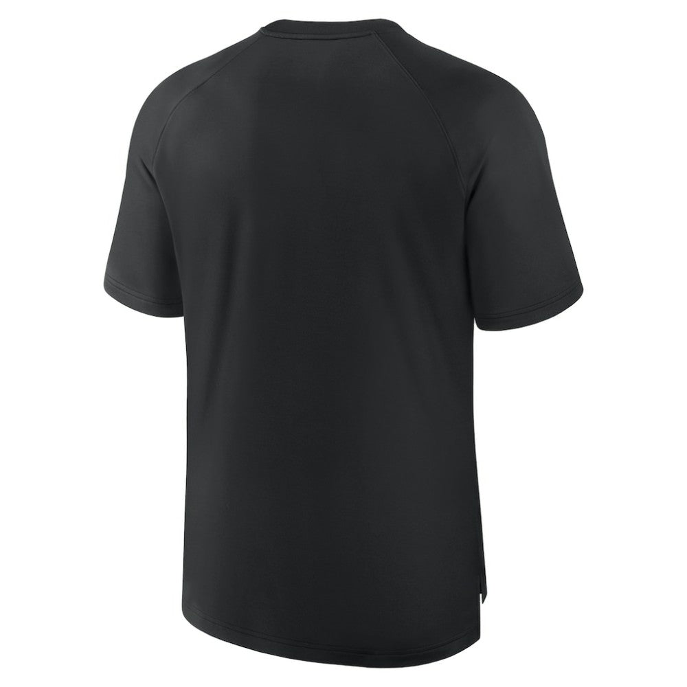 Pittsburgh Pirates Authentic Collection Pregame Raglan Dri-FIT T-Shirt Black