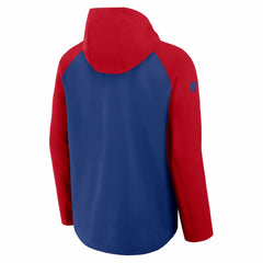Philadelphia Phillies Authentic Collection Raglan Performance Full-Zip Jacket Royal/Red